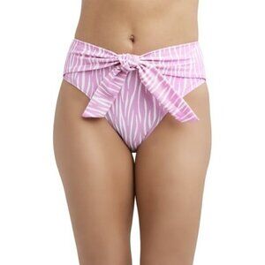 BCBGeneration Seeing Stripes Zebra Print Swim Wear Bottoms Size M Beach